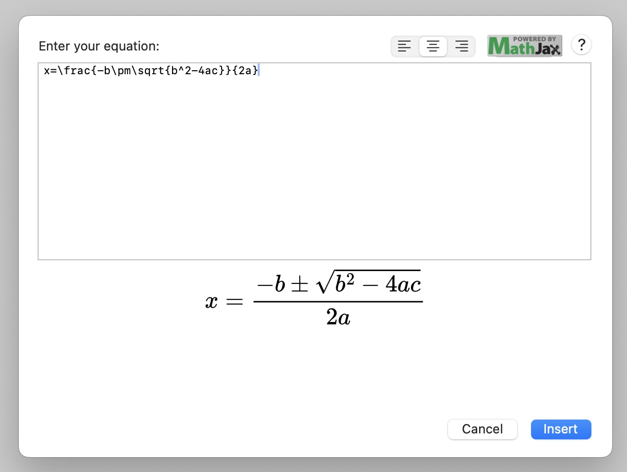 EquationEditor